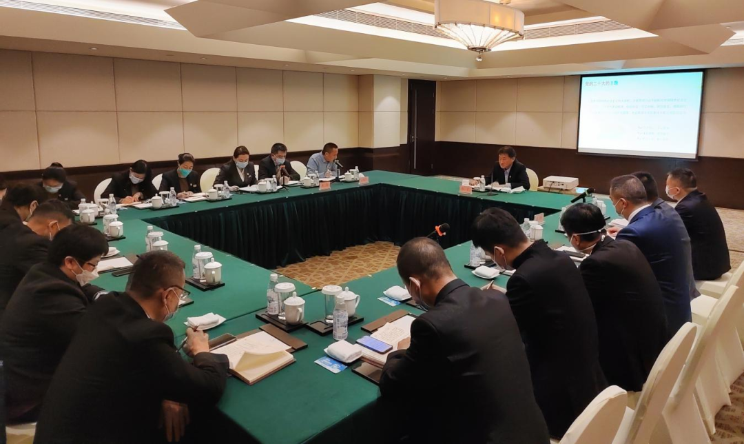 四川省美狮贵宾会集团党委书记、董事长任丁赴基层联系点宣讲党的二十大精神