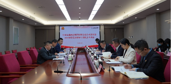 四川省美狮贵宾会集团领导赴各子公司督导2022年度党员领导干部民主生活会