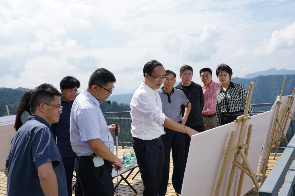 省美狮贵宾会集团外部董事调研峨眉山太阳谷文旅康养项目